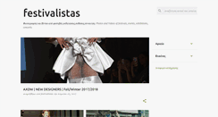 Desktop Screenshot of festivalistas.com